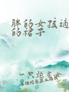 胖的女孩适合穿的裙子