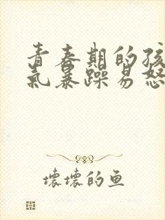 青春期的孩子脾气暴躁易怒是怎么回事