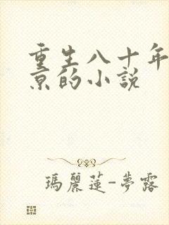 重生八十年代北京的小说