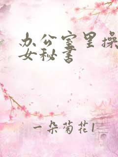 办公室里操黑丝女秘书