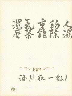 湿气重的人喝什么茶能除湿