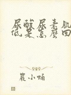 尿酸尿素肌酐都低是怎么回事