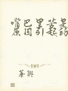 嘴巴里苦是什么原因引起的