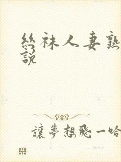 丝袜人妻熟女小说