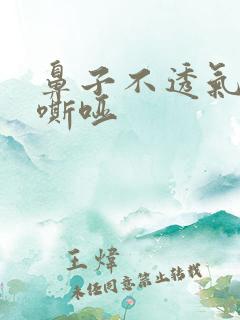 鼻子不透气声音嘶哑