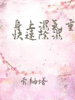 身上湿气重怎么快速除湿