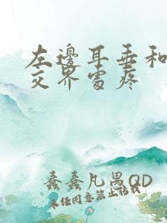 左边耳垂和脸颊交界处疼