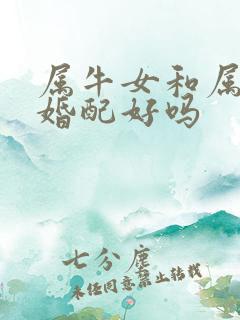 属牛女和属羊男婚配好吗