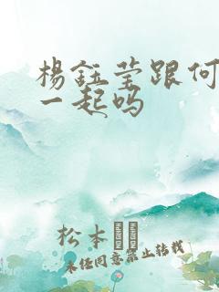 杨钰莹跟何炅在一起吗