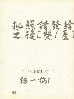 批照错发给情敌之后[双/产]