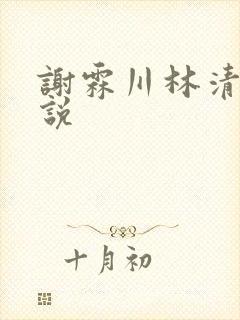 谢霖川林清禾小说