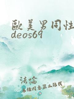 欧美男同性videos69