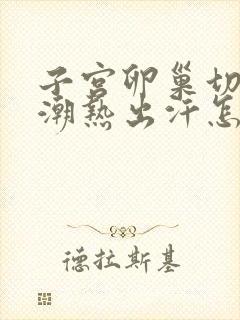 子宫卵巢切除后潮热出汗怎么办