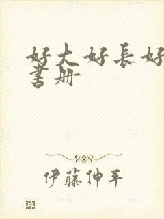 好大好长好紧爽书册