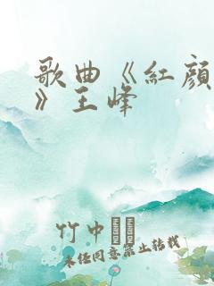 歌曲《红颜知己》王峰