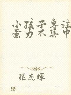 小孩子专注度注意力不集中什么原因