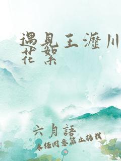 遇见王沥川拍摄花絮