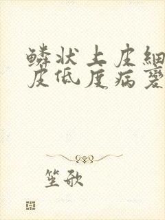 鳞状上皮细胞内皮低度病变