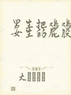 男生把鸡鸡插进女生的屁股里