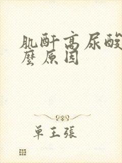 肌酐高尿酸高什么原因