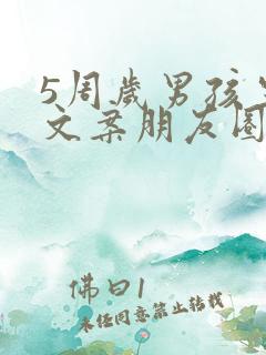 5周岁男孩生日文案朋友圈