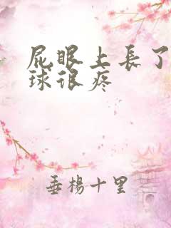 屁眼上长了个肉球很疼