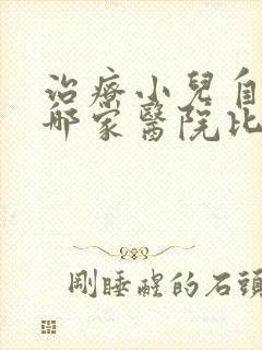 治疗小儿自闭症哪家医院比较好