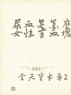 尿血是怎么回事女性有血块