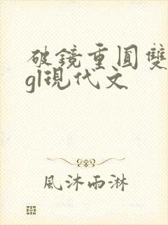 破镜重圆双女主gl现代文