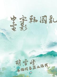 中字韩国乱理伦电影