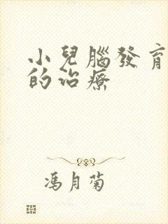 小儿脑发育迟滞的治疗