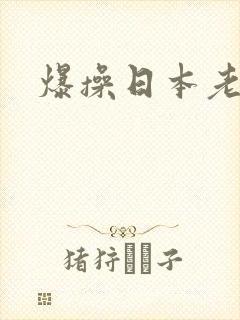 爆操日本老熟女