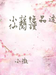 小说绝品透视狂仙阅读