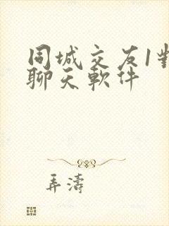 同城交友1对1聊天软件