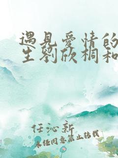 遇见爱情的利先生刘欣桐和纪振宇