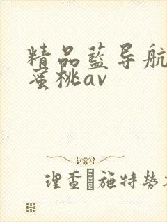 精品蓝导航在线蜜桃av