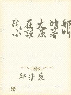 我在大明那些年小说原著叫什么