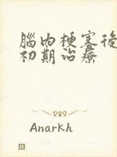 脑内梗塞后遗症初期治疗