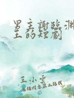 男主谢临渊摄政王的短剧