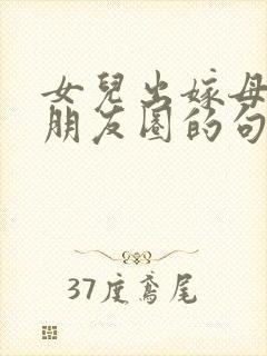 女儿出嫁母亲发朋友圈的句子