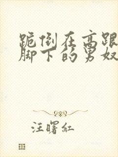 跪倒在高跟女王脚下的男奴