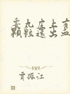 睾丸皮上有小血颗粒还出血