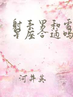 射手男和处女女星座合适吗