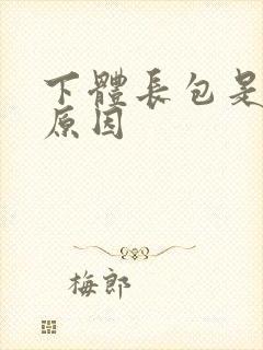 下体长包是什么原因