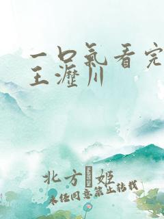 一口气看完遇见王沥川