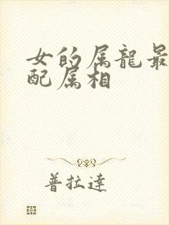 女的属龙最佳婚配属相