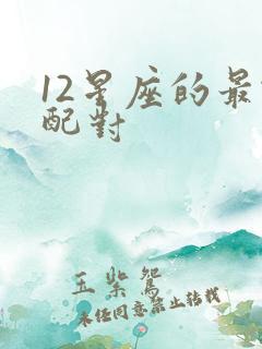 12星座的最佳配对