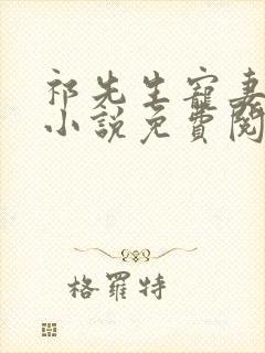 祁先生宠妻无度小说免费阅读