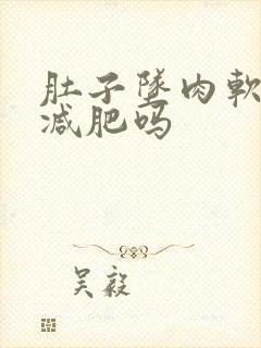 肚子坠肉软容易减肥吗