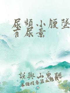 尿频小腹坠胀总有尿意